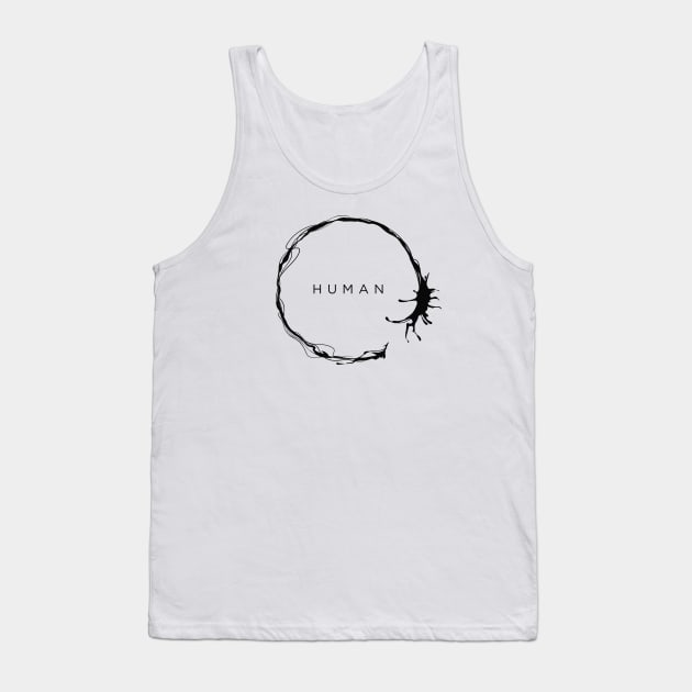 HUMAN :: arrival :: Tank Top by Lab7115